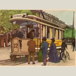 Kbenhavns sporveje fr og nu fra 1961. Kort nr. 12