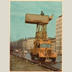 Kbenhavns sporveje fr og nu fra 1961. Kort nr. 34