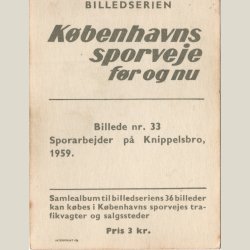 Kbenhavns sporveje fr og nu fra 1961. Kort nr. 33