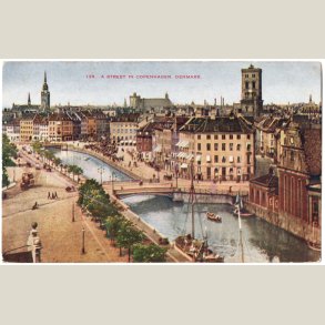 A street in Copenhagen ca 1920