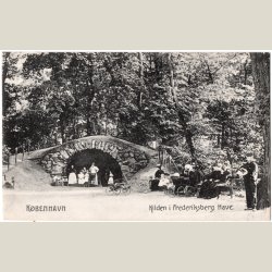 Kilden i Frederiksberg Have ca. 1910