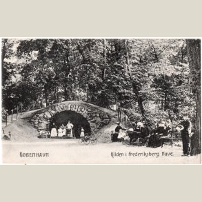 Kilden i Frederiksberg Have ca. 1910