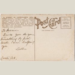 A street in Copenhagen ca 1920