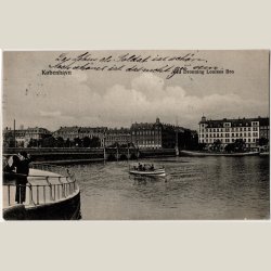 Ved Dronning Louises Bro ca. 1909