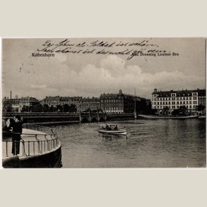 Ved Dronning Louises Bro ca. 1909