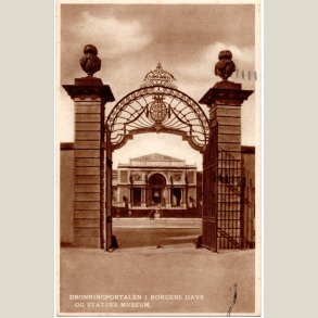Dronningeportalen ca. 1943