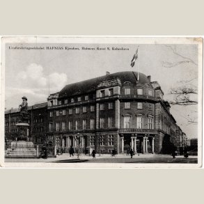 Hafnias ejendom, Holmens Kanal 9. Ca. 1935