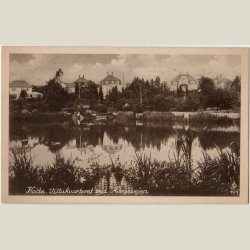 Holte, villakvarteret ved Kongevejen 1932.