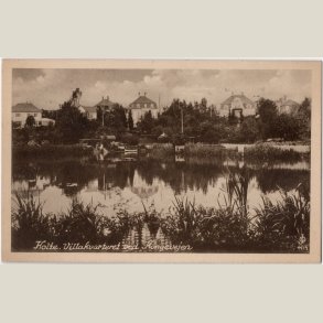 Holte, villakvarteret ved Kongevejen 1932.