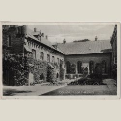 Odense, Hospitalskirken 1948.