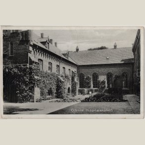 Odense, Hospitalskirken 1948.