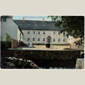 Steensgaard med reklamebagside