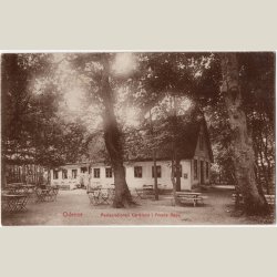 Odense. restaurationen Carlslund i Fruens bge. 1914.