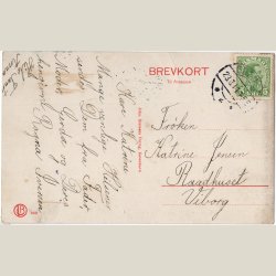 Odense. restaurationen Carlslund i Fruens bge. 1914.