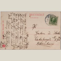 Svendborg. Lundevejen ca. 1908.