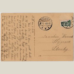 Fredericia, voldgrav langs Ishusvejen 1914.