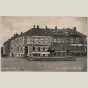 Horsens, banegaardspladsen 1938.