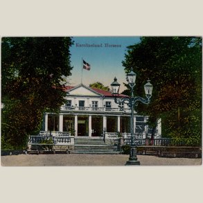 Horsens, Karolinelund 1918.