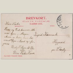 Horsens, Egebjerg ca. 1912.