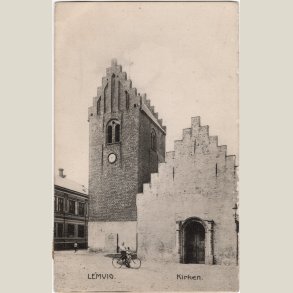 Lemvig, kirken ca. 1913.