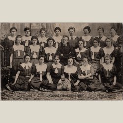 Lindbjerg, gymnaster 1908.