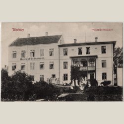 Silkeborg, husholdningsskolen ca. 1910. 