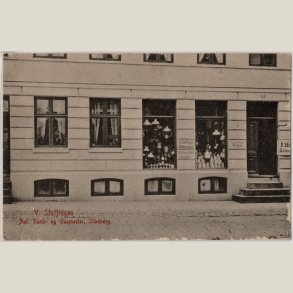 Silkeborg, V. Stoffregen, Aut. vand- og gasmester 1909.