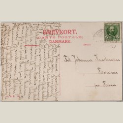 Silkeborg, husholdningsskolen ca. 1910. 