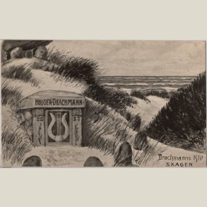 Skagen, Drachmanns klit. Ubrugt kort.