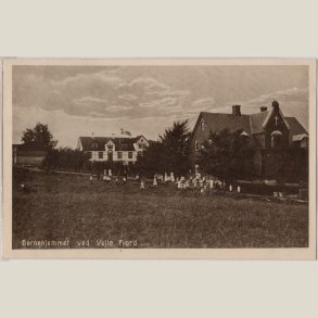 Vejle, b�rnehjemmet ved Vejle fjord. Ubrugt kort.