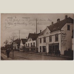 Aabyhj, hovedgaden 1921.