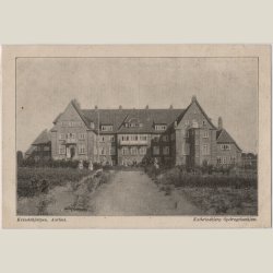 Aarhus, Kvindehjlpen, Kathrinebjerg opdragelseshjem. Interessant bagside.