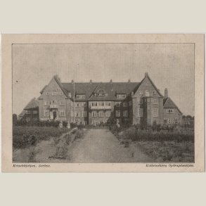 Aarhus, Kvindehj�lpen, Kathrinebjerg opdragelseshjem. Interessant bagside.