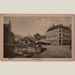 Aarhus, ved Mindebro 1913.