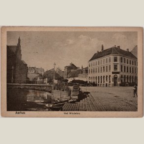 Aarhus, ved Mindebro 1913.