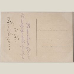 Aarhus, Kvindehjlpen, Kathrinebjerg opdragelseshjem. Interessant bagside.