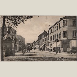 Aarhus, Nrregade 1908 iflg. poststp.