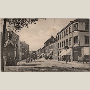 Aarhus, N�rregade 1908 iflg. poststp.