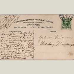 Aarhus, Nrregade 1908 iflg. poststp.