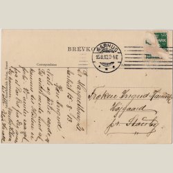 Aarhus, Skolegyde med domkirken og latinskolen 1913.