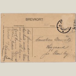 Aarhus, ved Moesgaard strand ca. 1910.