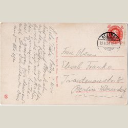 Bornholm, brnding. Stp. Allinge 1931.