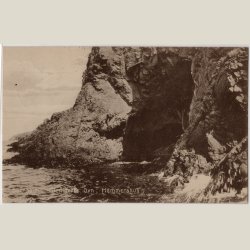 Bornholm, Hammershus, Den sorte ovn. Kjbenhavn-Rnne 1918.