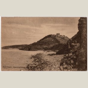 Bornholm, Hammershus. Stp. Sandvig 1922.