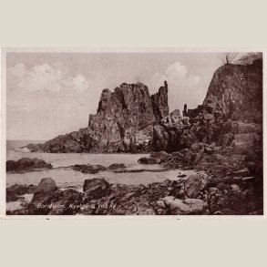 Bornholm. R�, kystparti. Stp. Allinge 1931.