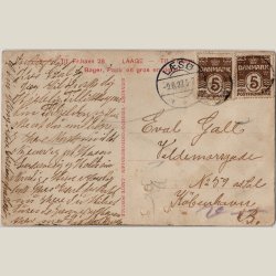 Ls med knk og streg. Stp. 1927.