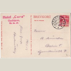 Bornholm, Maagestolene, klippeklft. Stp Rnne 1919.