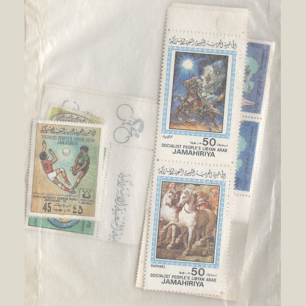 Pakke Libyen med 25 forskellige