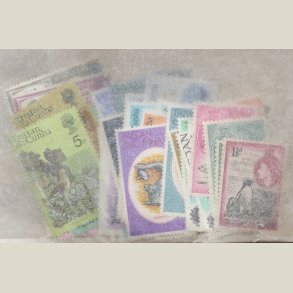 Pakke Tristan da Gunha med 50 forskellige