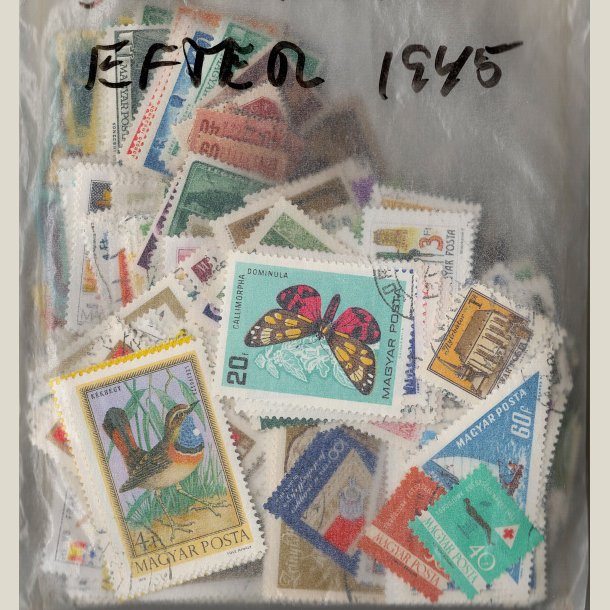 Pakke Ungarn med 500 forskellige store m�rker efter 1945